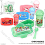 Lunch Box Set 380 ml + Botol Minum 300 ml 1 Ikat 4 Pcs Ktg Opp @96