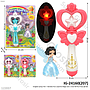Tongkat Lampu Peri + Boneka Fairy Sparkle Magic Set 1 Inner 84 Pcs Press @168