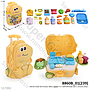 Mainan Koper Set Dinosaur Baby Luggage 3 In 1 JQPT259 Koper @72