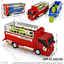 Truk Muat B/O Jalan Goyang Telolet Lampu Bump n Go Action 1 Ikat 4 Pcs Box Window @48