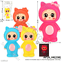 Boneka Cit-Cit Karakter Lampu Tx 1 Pack 6 Pcs Ktg Opp @160
