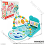 Playgym Piano Karakter B/O Suara Musik Lampu Pedal Piano Fitness Frame Box @20