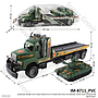 Kendaraan Militer Truk Transporter 63 F/W Muat Tank 24 cm F/W Vehicle Country Ktg PVC @12