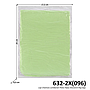 Lap Chamois / Kanebo Lembaran Polos 43x32 cm 1 Ikat 10 Pcs Ktg Opp @250