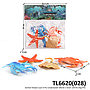 Hewan Laut Set 4 Pcs Underwater World 1 Inner 144 Pcs Ktg PVC @288