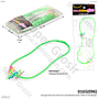 Kalung Silikon Glow Warna Silicone Necklace Glow 1 Pack 12 Pcs Ktg Opp