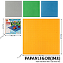 Papan Alas Mini Block Happy Blocks 4 Warna Ktg Opp @192