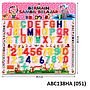 Block Angka & Huruf Bermain Sambil Belajar 1 Inner 144 Pcs Press @288
