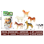 Hewan Ternak Set 6 Pcs Farm Set 1 Inner 60 Pcs Ktg PVC @120