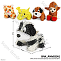 (OBRAL) Boneka Animal Gantung Tempel Kaca 1 Pack 12 Pcs Loose Pack @576