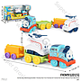 Kereta Thomas 3 Gerbong My First Thomas & Friends Roll & Spin Rescue Train Box Window @6