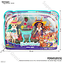 Boneka Enchantimals 2 Pcs Set Hewan + Acc Garden Magic Press @3
