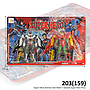 Action Figure Batman dan Robin Set Senjata Super Hero Press @72