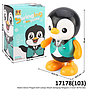 Robot Dance Pinguin B/O Musik Lampu Swinging Penguins 1 Inner 36 Pcs Box @72