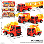 Truk Konstruksi Set 4 Pcs P/B dan Truk Trailer Muat P/B Vehicle Press @114