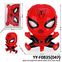 Balon Gas Spiderman 50 Pcs Pack Plastik @60