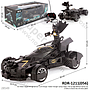 R/C Mobil Batmobile 1:20 Charge + Kabel Charge Asap Lampu + Figure Batman Spray Car UJ99-2815B 27 MHz 5 Channel Box Window @60