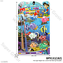 Pancingan Magnet Ikan 2 Joran 8 Ikan Mancing Press @96