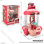 Mesin Capit Boneka B/O Musik Lampu Doll Machine Box Window @12