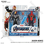 Action Figure Avengers Set 2 Pcs 15,5 cm B/O Lampu dan Senjata Avengers D-3609 Press @135