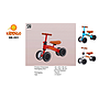 Tunggangan Sepeda Balance Bike Kiddigo Ktg Opp @15