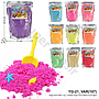 Magic Sand Refill 1 Kg + Cetakan Super Sand Ziplock Pouch @25