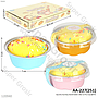 Squishy Kue Keju Bulat Sweet 1 Box 12 Pcs Cup @576